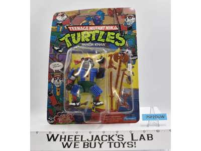 Panda Khan UNPUNCHED NEW MOSC 1990 Teenage Mutant Ninja Turtles Playmates TMNT