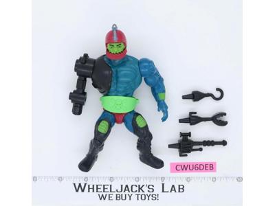 Trap Jaw 100% Complete Masters of the Universe He-Man MOTU 1983 Mattel Figure