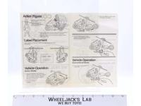 Kenner 1986 M.A.S.K. Condor Vintage Instruction Manual