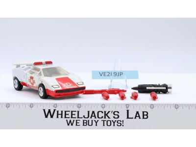 Red Alert 100% Complete 1985 Vintage Action Figure G1 Transformers Lamborghini