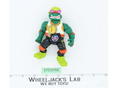 Rappin' Mike Teenage Mutant Ninja Turtles TMNT 1991 Playmates Action Figure