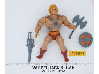 He-Man 100% Complete He-Man Masters of the Universe MOTU Mattel 1982 Vintage
