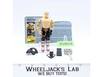 Road Pig V1 100% Complete G.I. Joe 1988 Hasbro Vintage Action Figure