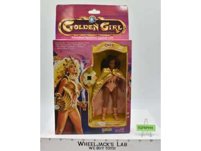 Onyx Golden Girl 1984 Galoob Action Figure NEW MISB SEALED