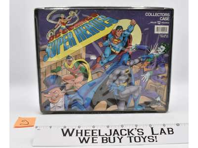 #2 DC Comics Super Heroes 12 Figure Collectors Case 1989 Toy Biz