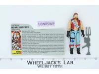 Monkeywrench V1 100% Complete G.I. Joe 1986 Hasbro Vintage Action Figure