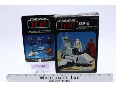 ISP-6 100% Complete W/ Box ROTJ 1983 Star Wars Vintage Kenner Action Figure