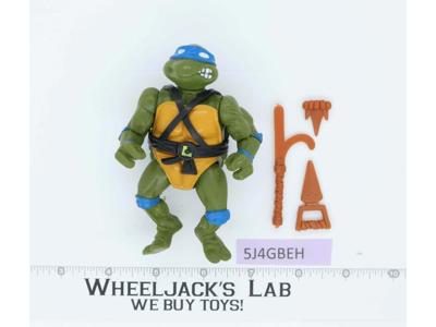 Leonardo HARD HEAD Teenage Mutant Ninja Turtles 1988 Playmates Vintage Figure