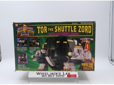 Tor the Shuttle Zord Mighty Morphin Power Rangers 1994 Bandai Figure NEW MIB