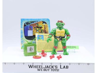Toon Raph 100% Complete Teenage Mutant Ninja Turtle TMNT 1993 Playmates Figure