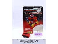 Cliffjumper RED W/CARDBACK 100% Complete Vintage 1984 G1 Transformers