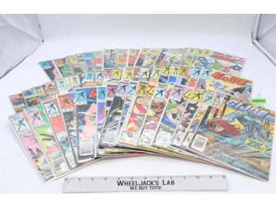 Lot of 53 GI Joe Comic Books Marvel Comics Vintage & Modern