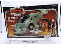 Boba Fett's Slave 1 100% Complete W/Box Star Wars 1980 Kenner Vehicle
