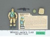 Airborne V1 100% Complete RED CARD BACK G.I. Joe 1983 Hasbro Vintage Figure