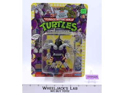 Super Shredder NEW MOSC 1991 Teenage Mutant Ninja Turtles Playmates TMNT