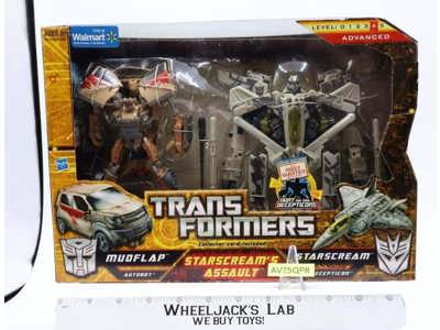 Mudflap & Starscream Starscream's Assault Transformers 2010 Hasbro MOSC SEALED