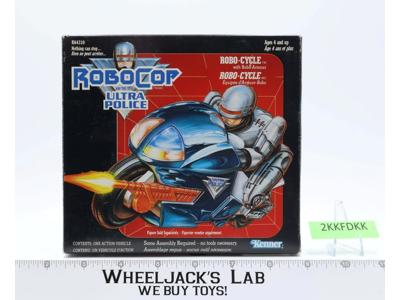 Robo Cycle Motorcycle Robo Cop Ultra Police 1988 Kenner Action Figure Vehicle