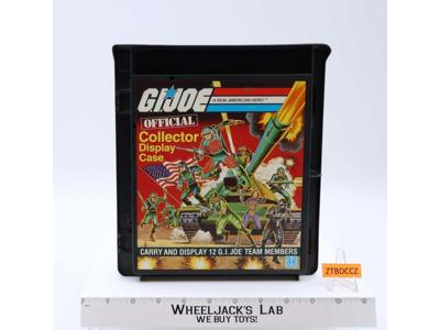 GI Joe Collector Display Case Complete 1983 Vintage Hasbro Vintage