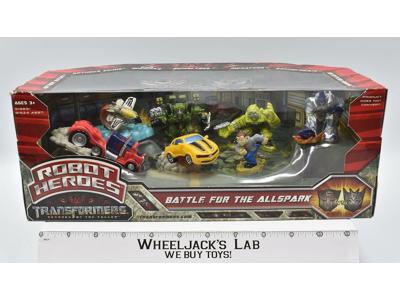 Robot Heroes Battle For The Allspark ROTF Transformers Hasbro 2009 MISB
