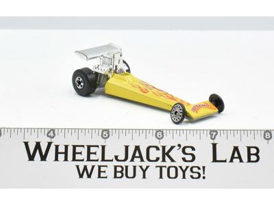 Inferno Yellow 1975 Blackwall Hot Wheels Mattel Vintage