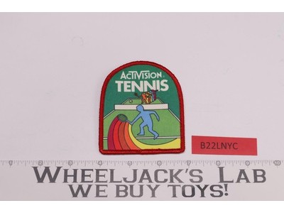 Activision Tennis 80's Atari Video Games Embroidered Patch, Unused