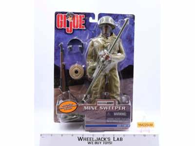 United States Army Mine Sweeper DARK SKIN 12" Fully Posable Gi Joe Hasbro NEW