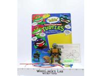 Talkin' Leonardo W/Cardback 100% Complete TMNT 1991 Playmates Vintage