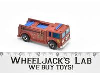 Fire Eater Fire Engine Truck Red 1977 Mattel Vintage Hot Wheels