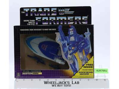 Scourge 100% Complete W/ NICE BOX 1986 G1 Transformers Hasbro Action Figure