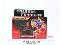 Grotusque W/Box NR FIGURE 100% Complete 1988 Hasbro G1 Transformers