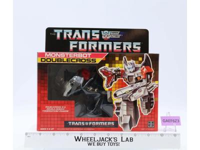 Doublecross NICE FIGURE 100% Complete W BOX 1987 Vintage Hasbro G1 Transformers