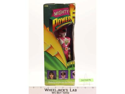 Kimberly Pink Ranger Mighty Morphin Power Rangers 1993 Bandai Action Figure