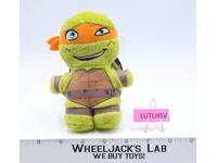 Michaelangelo Plush Coin Purse Teenage Mutant Ninja Turtles 2014 Viacom NEW