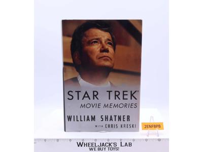 AUTOGRAPHED Star Trek Movie Memories by William Shatner Hardback