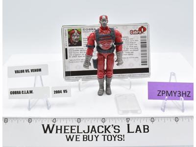 Cobra C.L.A.W.S. v5 Complete GI Joe Valor vs Venom 2004 Hasbro Action Figure
