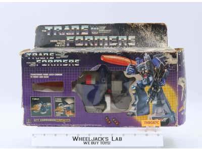 Galvatron W Box 100% Complete 1986 Vintage Hasbro G1 Transformers Action Figure