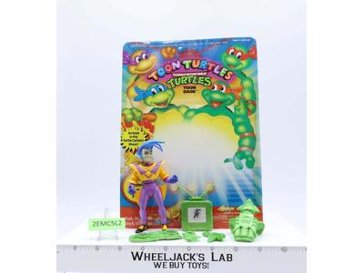 Toon Dask 100% Complete W/Card TMNT 1993 Playmates Action Figure