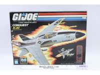 Conquest X-30 & Slip-Stream Complete W/Box G.I. Joe 1986 Hasbro Vintage Vehicle