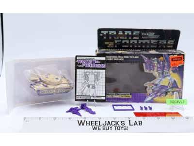 Blitzwing 100% Complete w/Box 1985 Vintage G1 Transformers Hasbro Action Figure
