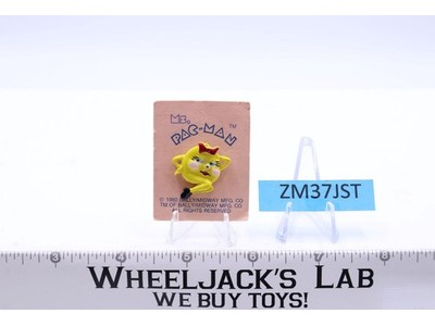 Ms. Pac-Man Pin Pinback 1980 Bally/Midway Mfg. Co. NOS