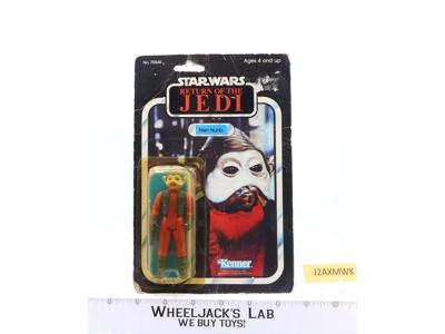 Nien Nunb 65 Back-B Star Wars ROTJ 1983 Kenner Action Figure NEW MOSC SEALED