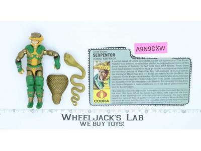 Serpentor V1 G.I. Joe 1986 Hasbro Vintage Action Figure
