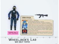 Cobra Officer V1.5 RED CARD BACK Complete 1983 G.I. Joe Hasbro Vintage Figure