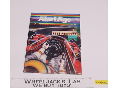 Atari Age Magazine July / August 1983 Vol.2 No. 2 Issue, Pole Position