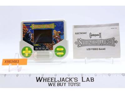 Simon's Quest W/Instruction Sheet 1989 Tiger Handheld Electronic Game WORKS