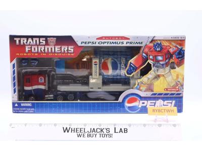 Pepsi Optimus Prime Transformers Robots in Disguise 2007 Hasbro NEW MISB SEALED