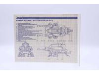 Cobra Assault System POD  A.S.P 1990 ORIGINAL Instructions/ Blueprints G.I. Joe