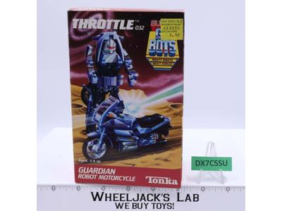 Throttle Guardian 100% Complete W/Box 1985 Super Gobots Go-Bots Bandai Tonka