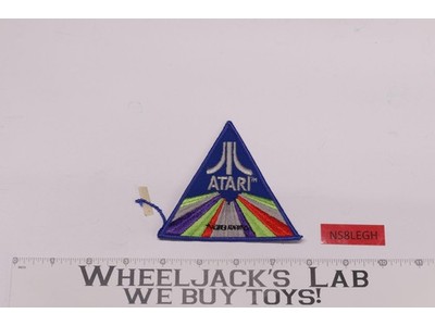 Atari Triangle Embroidered Patch, Unused 1981