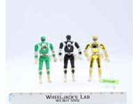 Lot of 3 Power Rangers 1990's 4-6" Bandai Action Figures